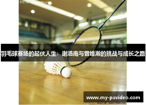 羽毛球赛场的起伏人生：谢浩南与曾维瀚的挑战与成长之路