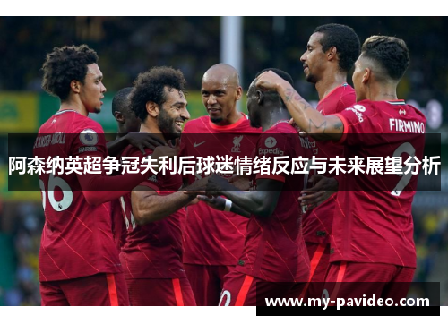 阿森纳英超争冠失利后球迷情绪反应与未来展望分析